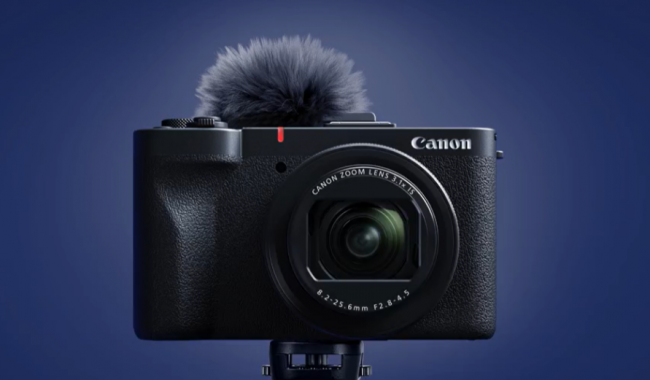 2026年新手vlog相机排行榜:佳能PowerShot V1自动识别场景+人像美颜